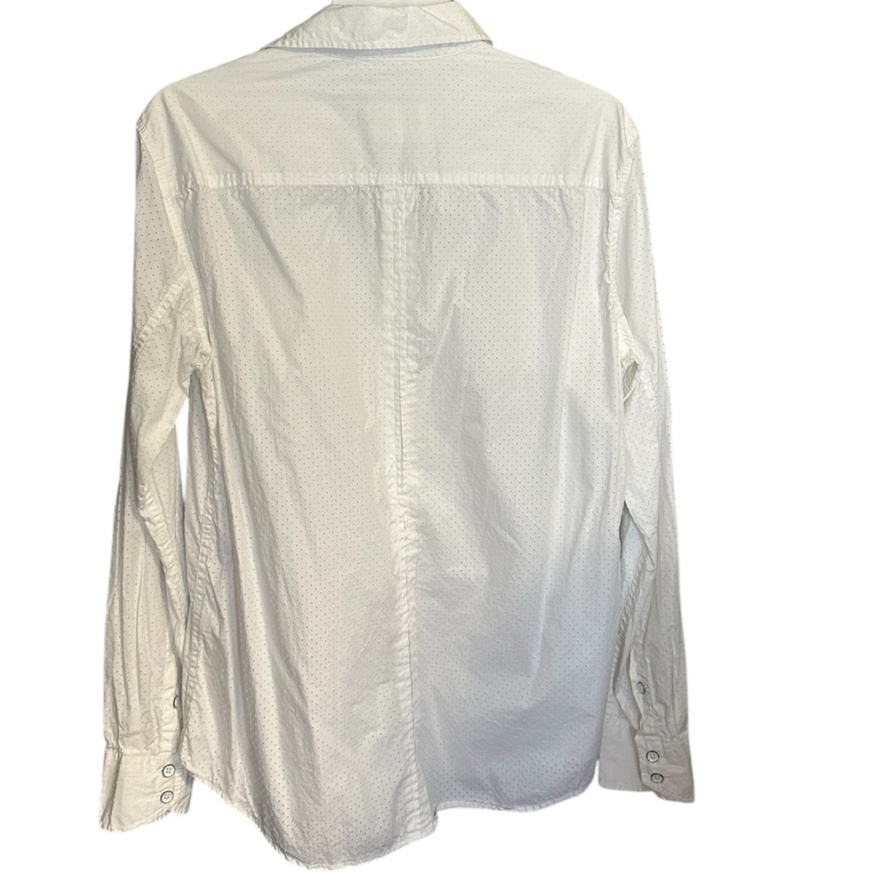 Rag And Bone Size Large White Button Down Collare… - image 2